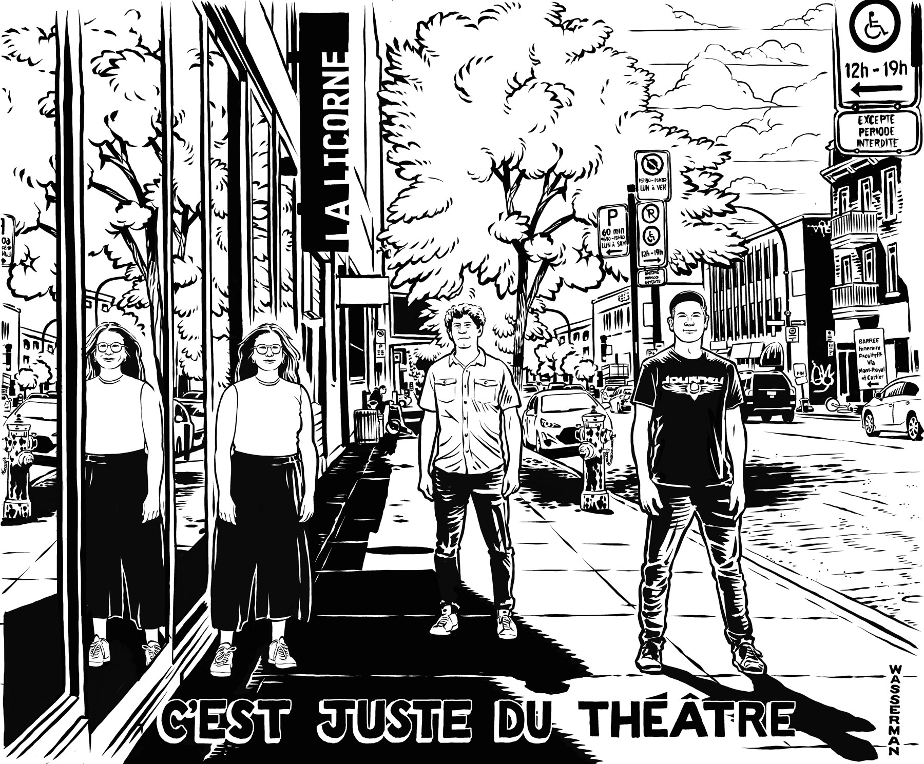 C\'est juste du théâtre